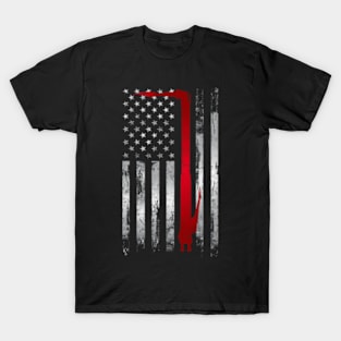 Welder Patriotic Usa American Flag Welding T-Shirt